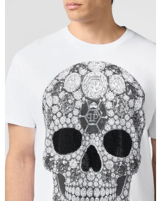 Philipp Plein Gray T-Shirt for men