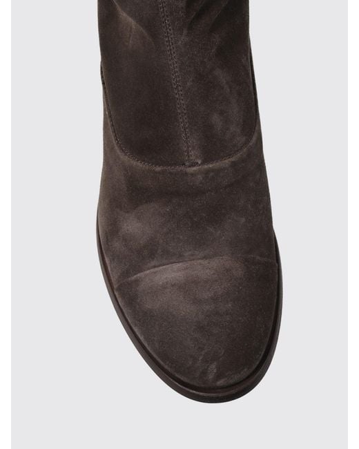 Alberto Fasciani Brown Jason Suede Calfskin Ankle Boots With Back Zip for men