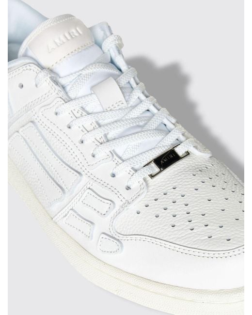 Sneakers Skel in pelle di Amiri in White da Uomo