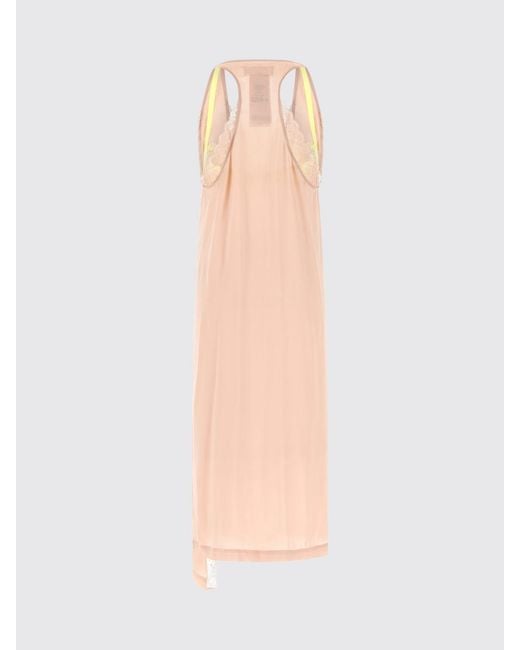 Maison Margiela Pink Midi Slip Dress