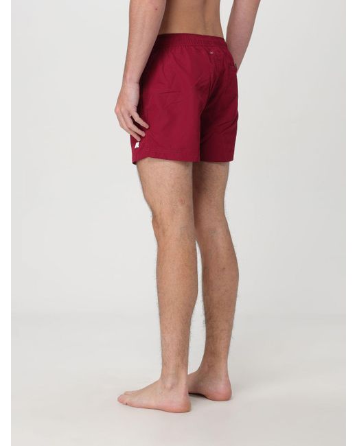 K-Way Red Swimsuit for men