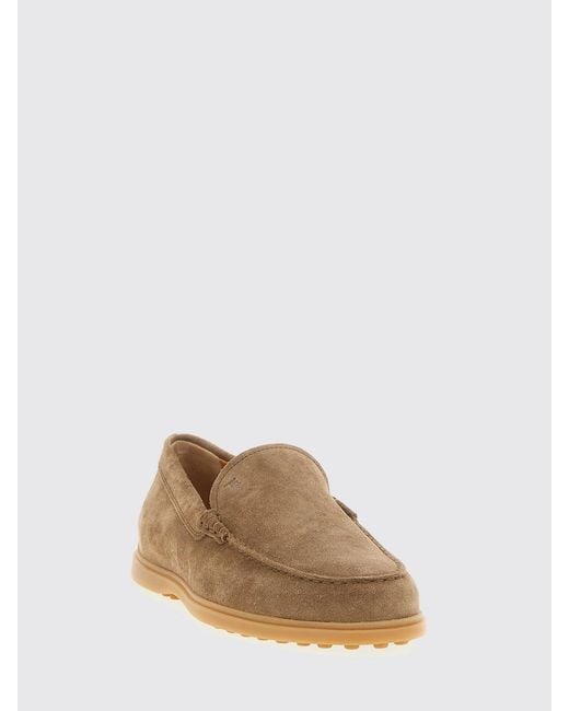 Tod's Brown Suede Loafer for men