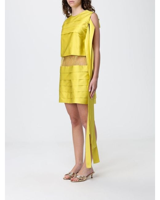 Ferragamo Yellow Dress
