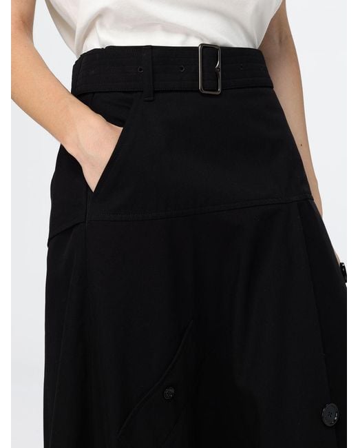 Burberry Black Skirt