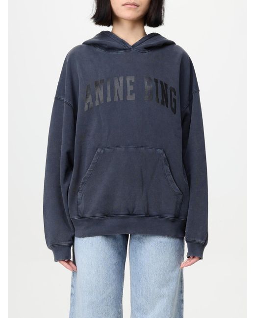 Anine Bing Blue Sweatshirt