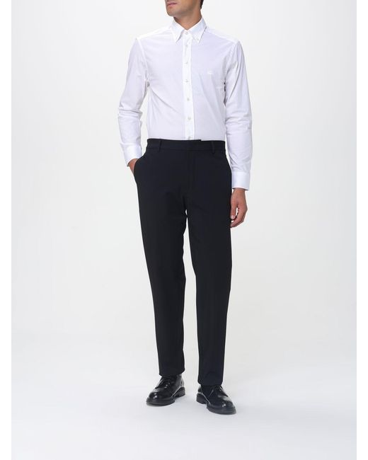 Etro White Classic Cotton T-Shirt for men