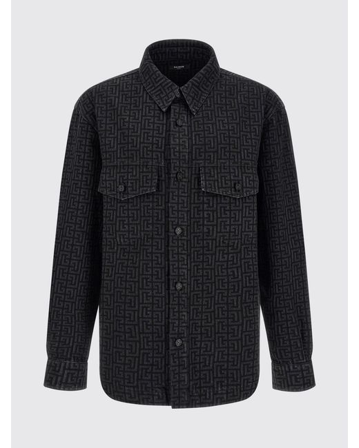 Camicia di Balmain in Blue da Uomo