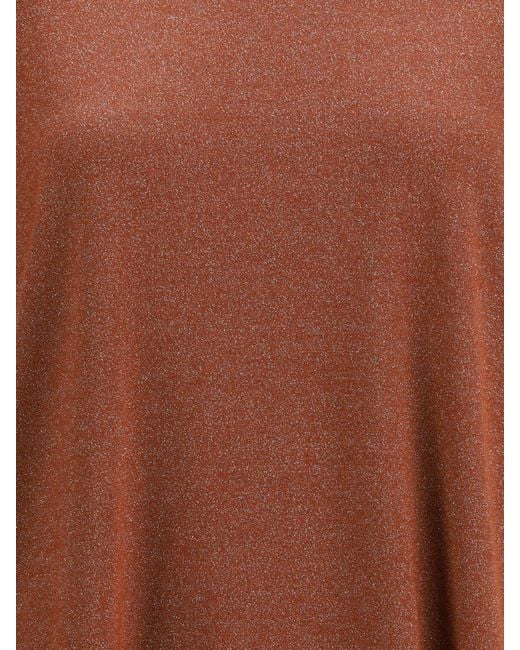 Brunello Cucinelli Red Nylon T-Shirt
