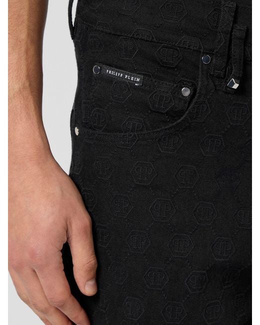 Philipp Plein Black Shorts for men