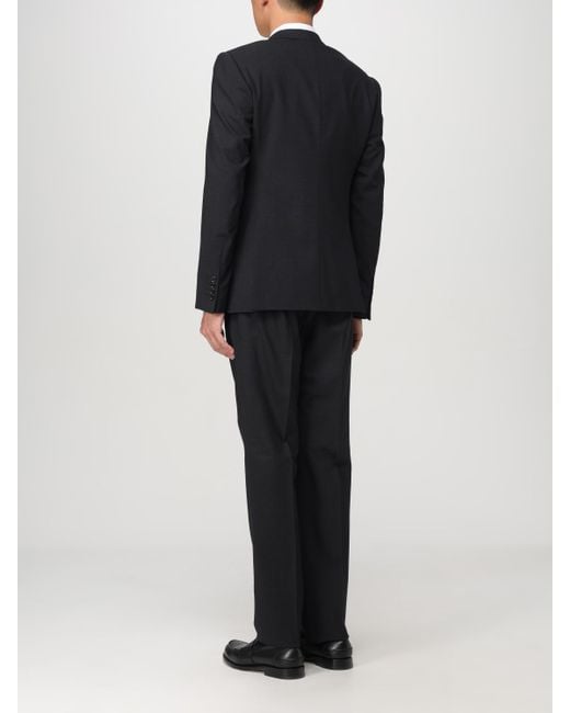 Emporio Armani Black Suit for men
