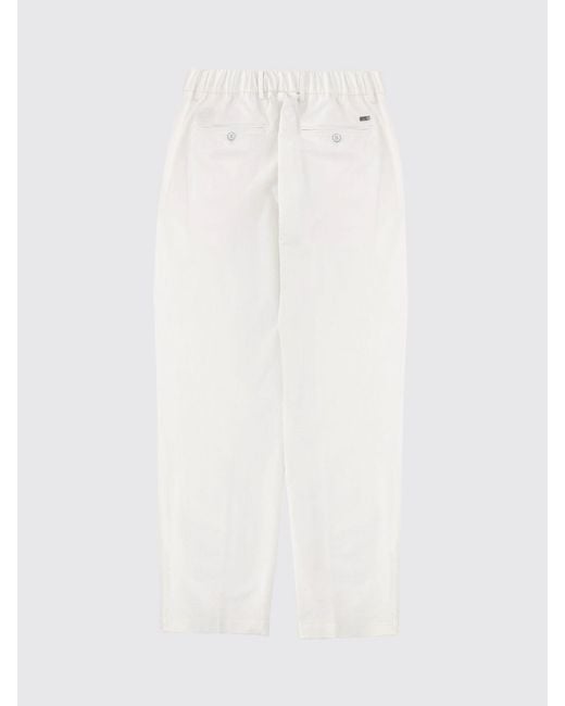 Herno Black Hero Gabardine Chino Trousers for men