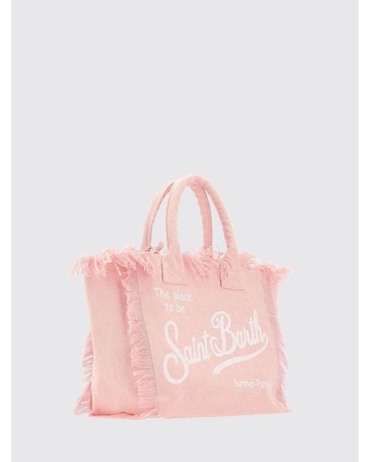 Borsa Vanity di Mc2 Saint Barth in Pink
