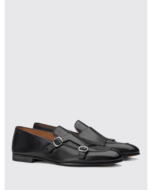 Doucal's Black Loafers for men