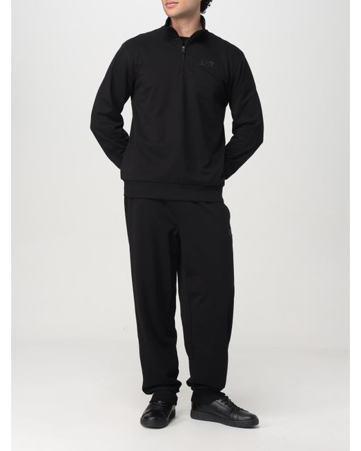 Chándales Hombre EA7 de hombre de color Black