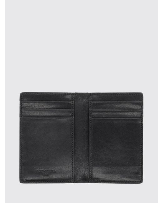 Dolce & Gabbana White Dolce &Amp Gabbana Dg Leather Credit Card Holder for men
