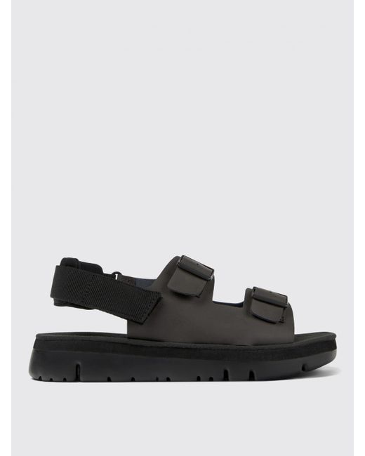 Camper Black Oruga Sandal for men