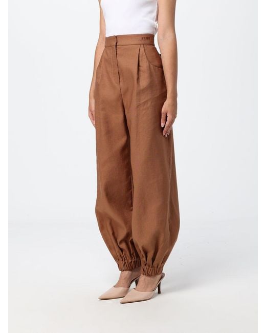 Fendi Brown Pants