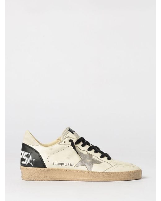 Golden Goose Deluxe Brand Natural Ball Star Used Nappa Sneakers for men