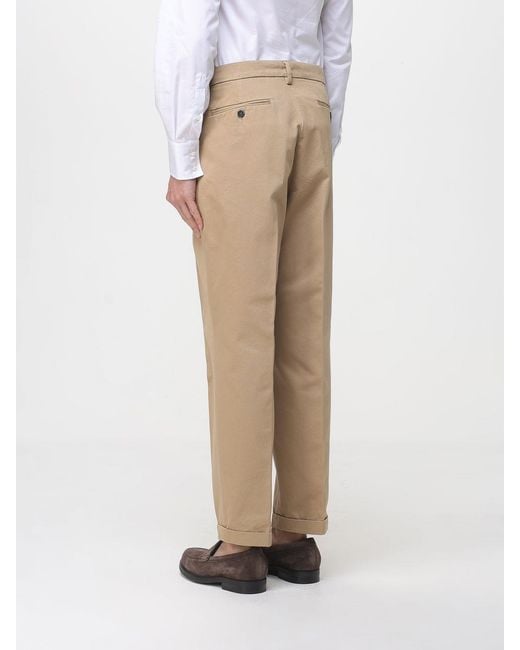 Barena Natural Cotton Blend Chino Pants for men