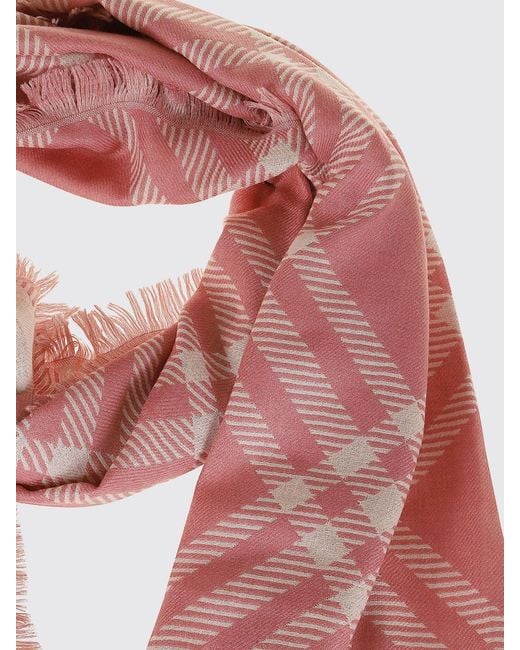 Burberry Pink Neck Scarf