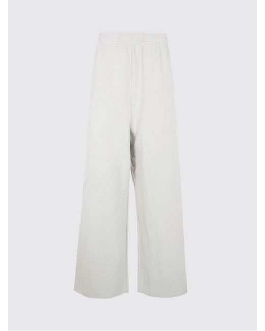Entire studios White Cotton Jogging Trousers for men