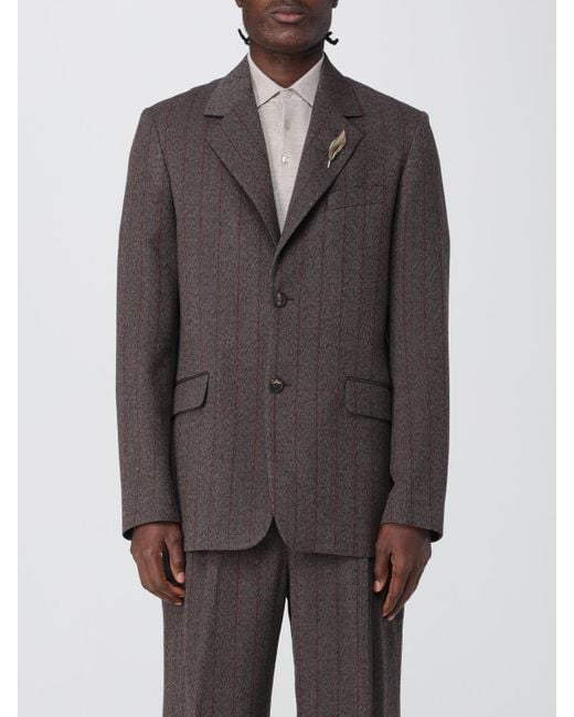 Golden Goose Deluxe Brand Gray Blazer for men