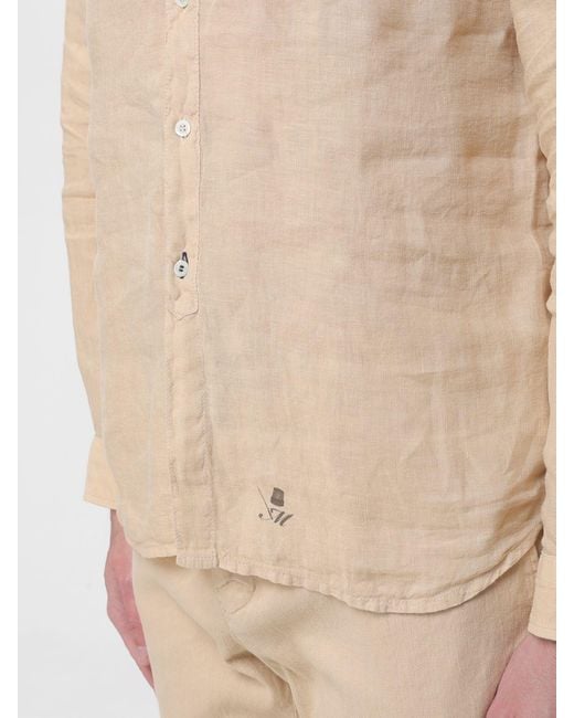 Camicia Casual di Mason's in Natural da Uomo