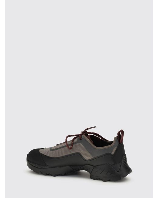 Roa Black Katharina Technical Fabric And Rubber Sneakers for men