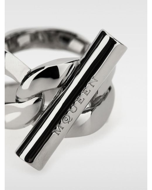 Bijoux Homme Alexander McQueen pour homme en coloris White