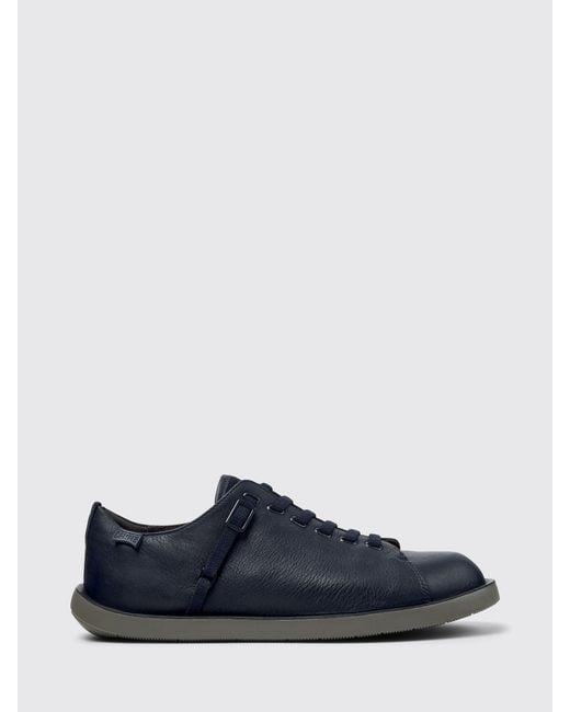 Camper Blue Wagon Leather Sneakers for men