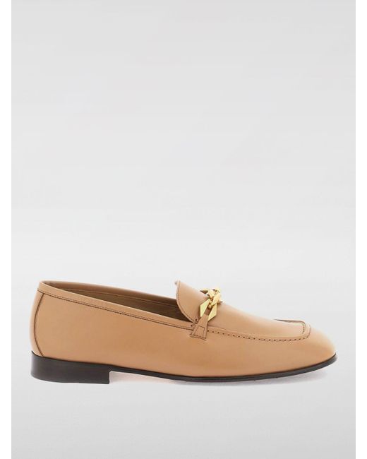 Jimmy Choo Natural Loafers