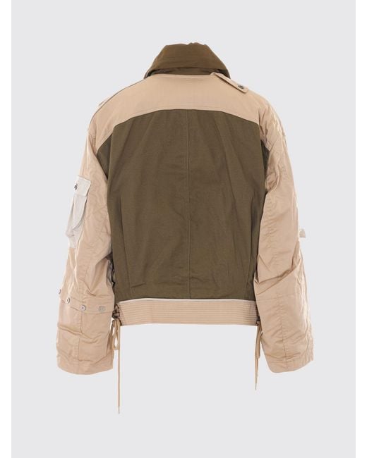 Isabel Marant Brown Julissa Bicolor Gabardine And Stretch Poplin Jacket