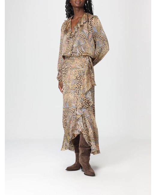 Etro Natural Silk Shirt With Print