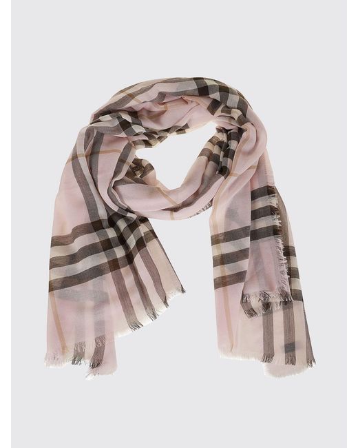 Burberry Pink Neck Scarf