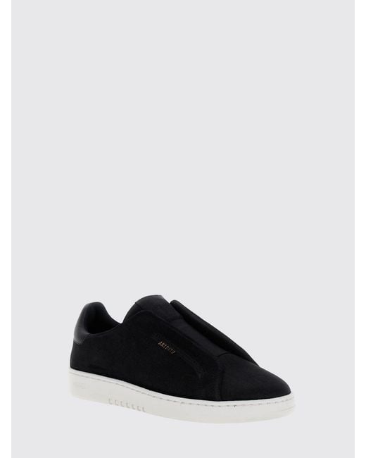 Axel Arigato Black Dice Laceless Leather And Suede Slip-On Sneakers for men