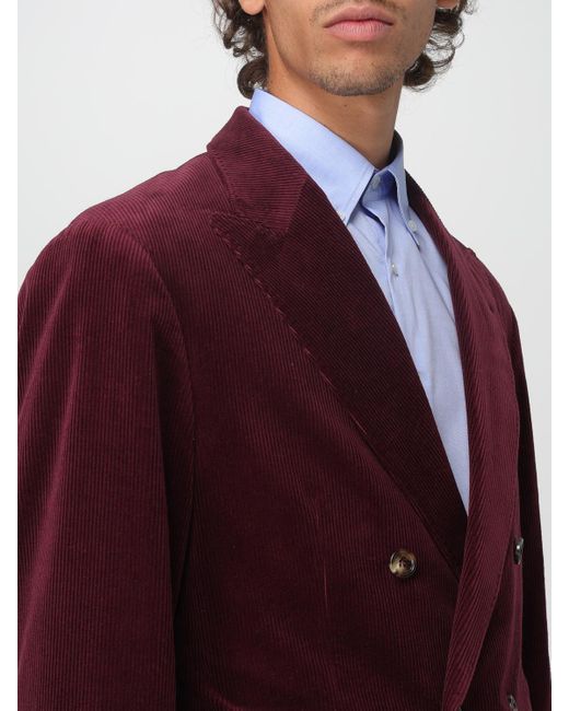 Traje Hombre Brunello Cucinelli de hombre de color Red
