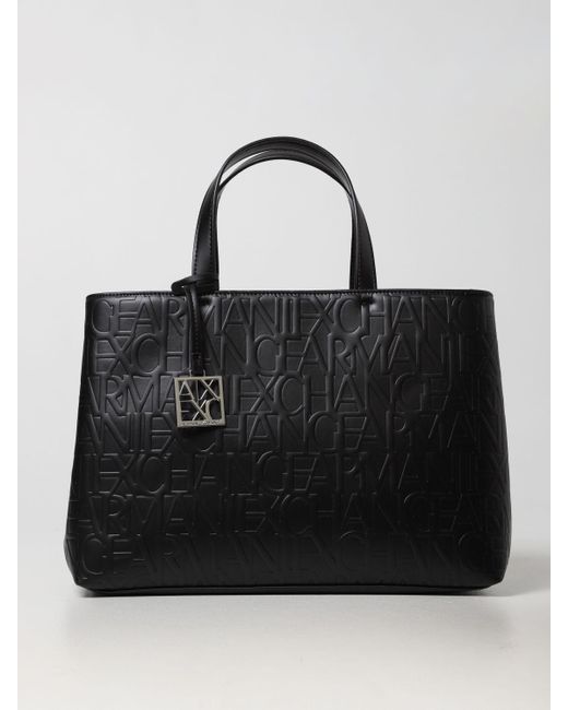 Armani exchange black handbag Clearance