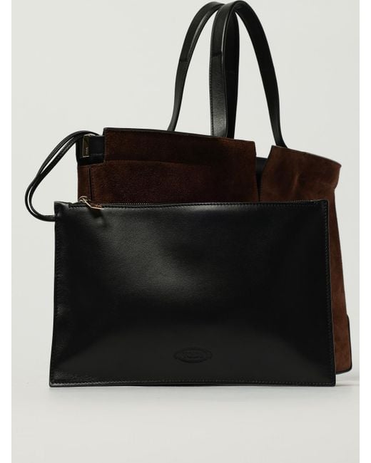 Bolso De Mano Mujer Tod's de color Brown