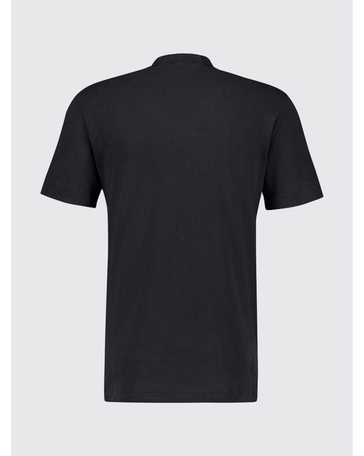 T-Shirt A V Basic di James Perse in Black da Uomo