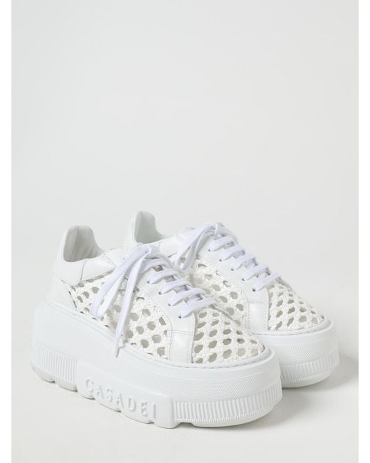 Casadei White Nexus Versilia Sneakers