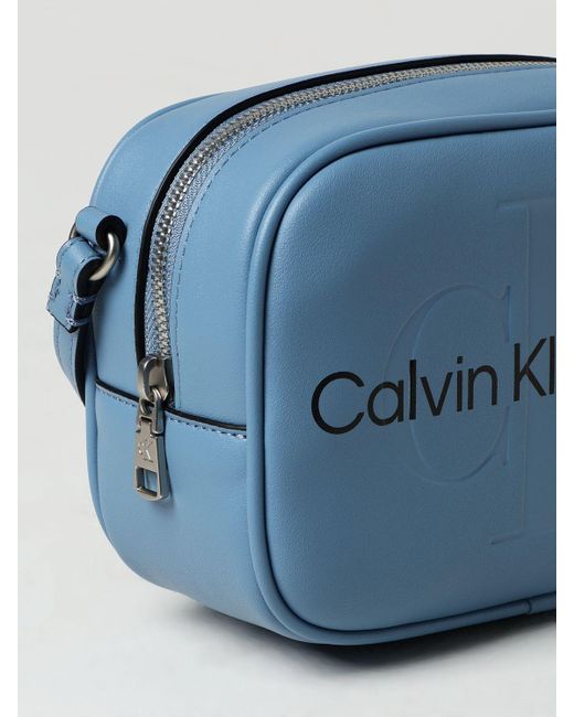 Ck Jeans Blue Mini Bag