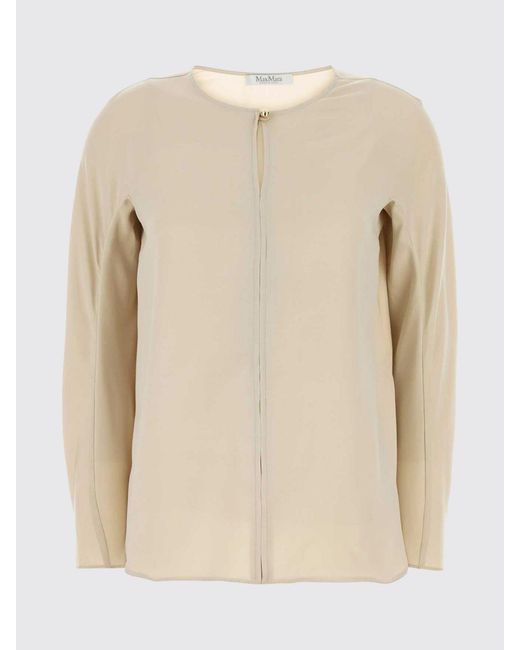 Max Mara Pure Natural Pure Silk Blouse Max Mara