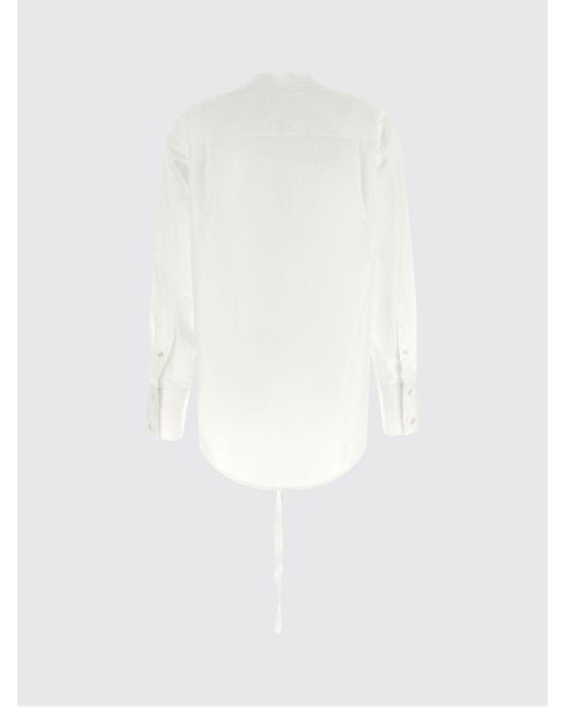 Maison Margiela White Cotton Blouse