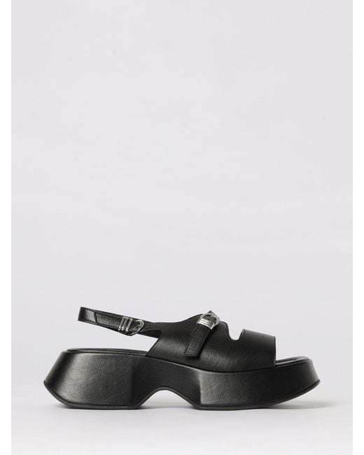 Vic Matié White Vic MatiÉ Leather Sandals