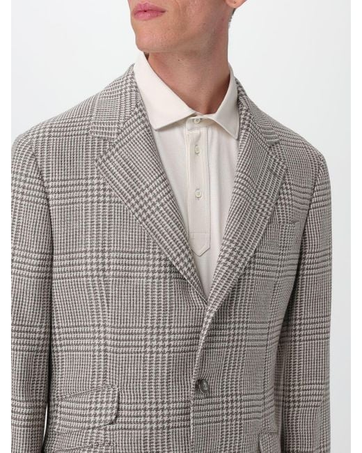 Brunello Cucinelli Gray Jacket for men