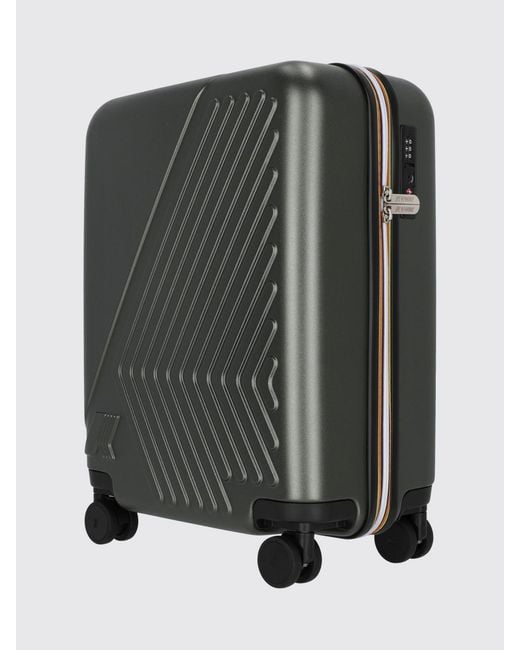 K-Way Gray Travel Bag for men