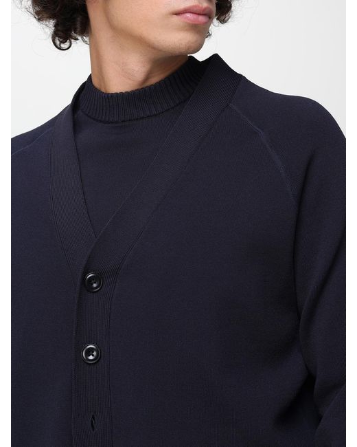 People Of Shibuya Blue Cardigan for men
