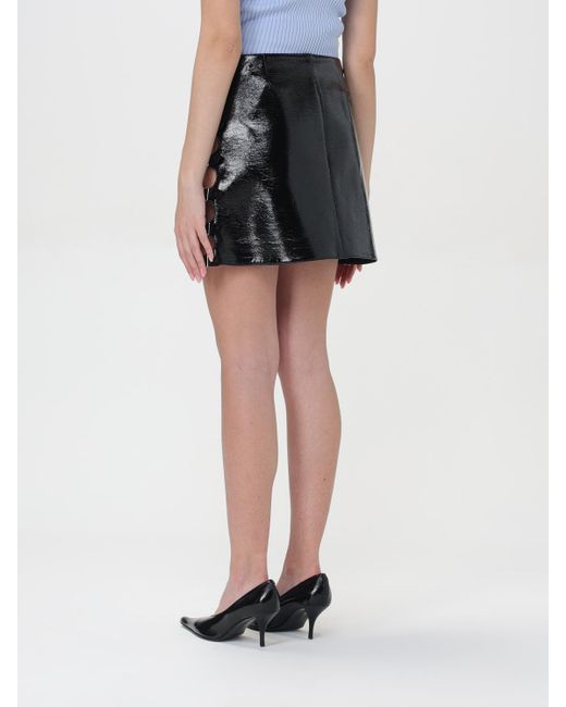 Courreges Black Skirt Courrèges