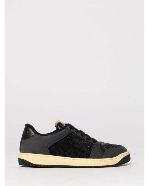 Gucci Black Screener Sneakers