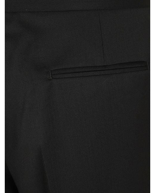 Lardini Blue Slim Fit Wool And Mohair Tailored Trousers for men